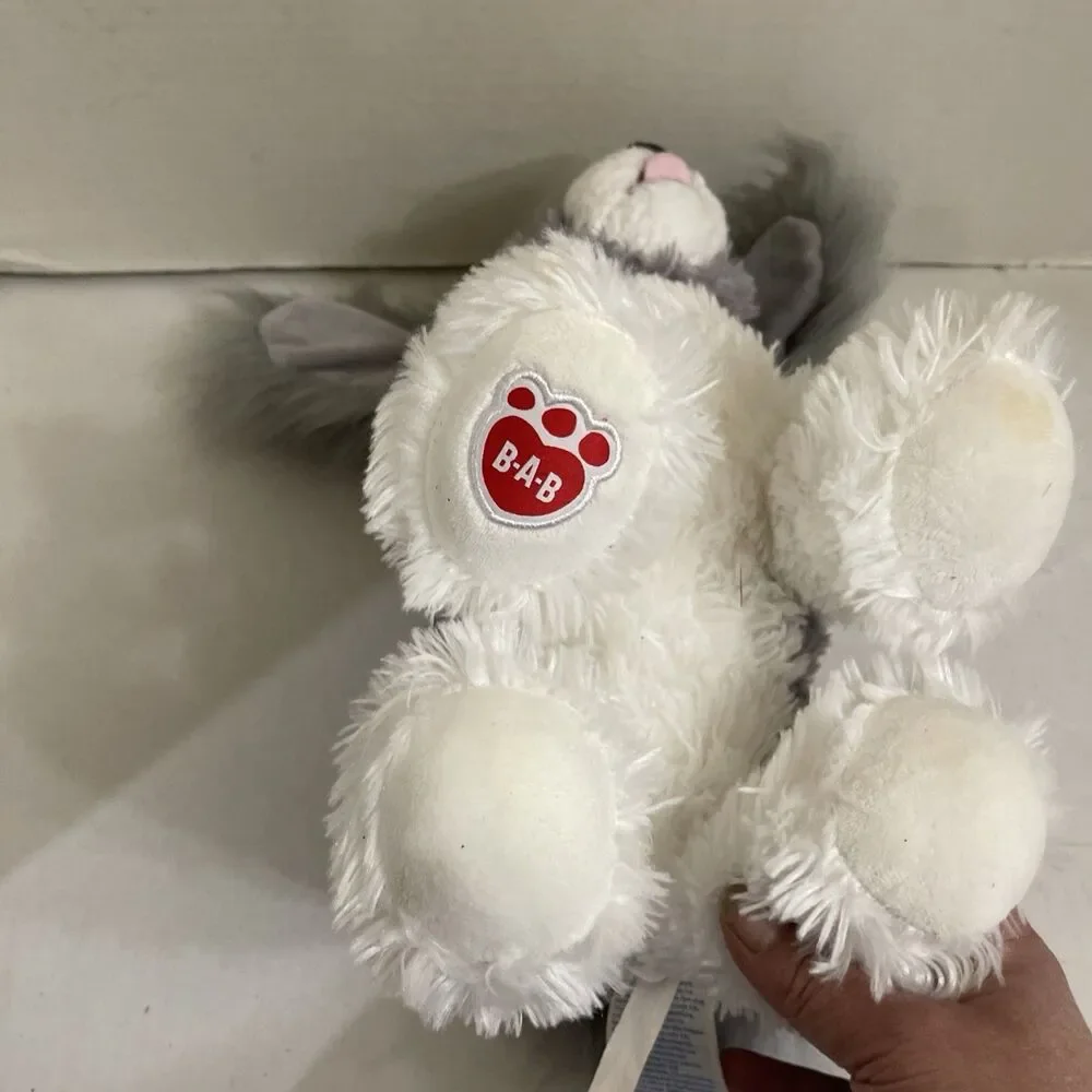 Build a Bear Promise Pets Shih Tzu Puppy Plush Dog Stuffed Animal Gray White